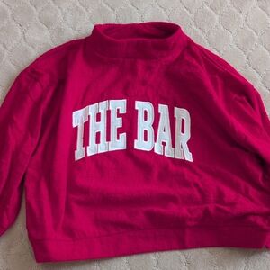 The Bar Red Pullover